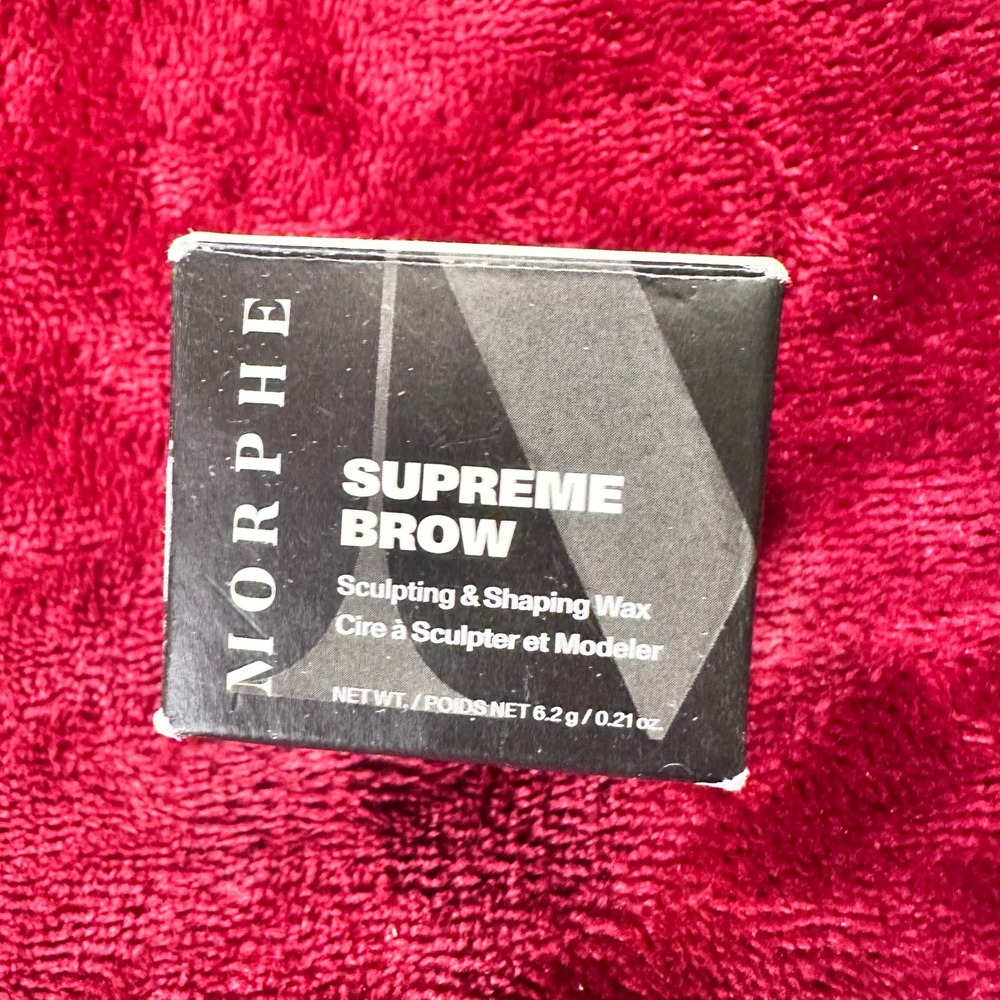 Morphe Supreme Brow Sculpting and Shaping Wax Clear 6.2g 0.21oz Eyebrow Gel Pot